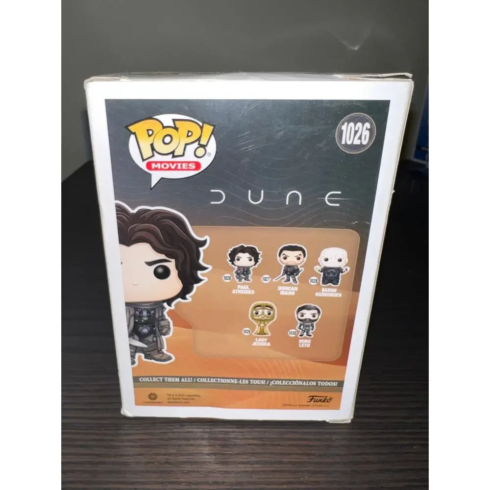 VAULTED Paul Atreides Dune Funko Pop #1026 Movies Books Herbert Frank Chalamet
